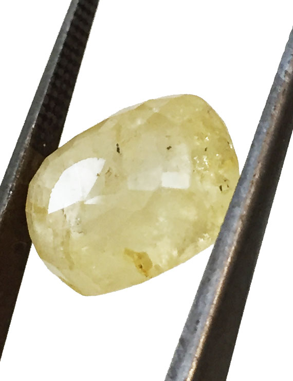 10.03 ct/11.25 ratti Natural Certified Ceylon Pukhraj/Yellow Sapphire